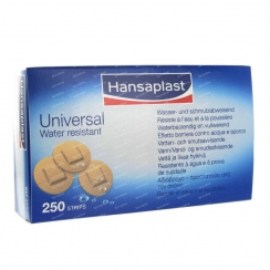 Injectiestrips Hansaplast universal 23mm 250 st/ds